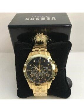 New Authentic VERSUS VERSACE Chrono Lion Bracelet Watch , description : VERSUS V